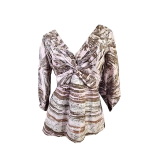 BCBG Max Azria Size S Silk Blouse